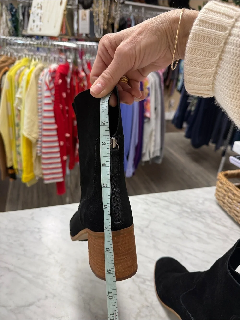 Kelsi Dagger Brooklyn Island Bootie in Black Suede Size 8.5
